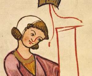 Mann mit Bundhaube (Codex Manesse)