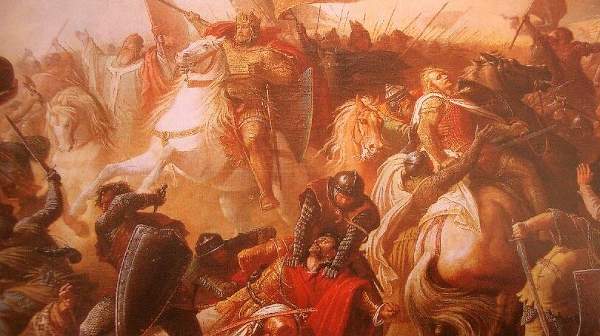 Die Schlacht auf dem Lechfeld im Jahre 955