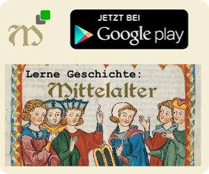 Lerne Geschichte: Mittelalter Lern-App für Android verfügbar im Google Play-Store